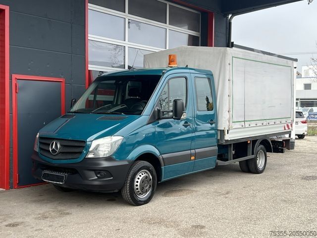 Camion bâché MERCEDES-BENZ Sprinter 516 CDI MAXI DoKa 6-Sitzer AHK 3,6m P+P