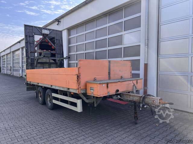 Pótkocsi Schmitz Korbach SDAH  Tandempritsche