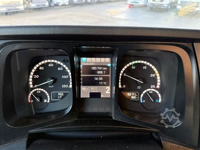 Vrachtwagen met bakwagen MERCEDES-BENZ ANTOS 2540 L Getränke 6,95 m LBW 2 T*AHK*LENK