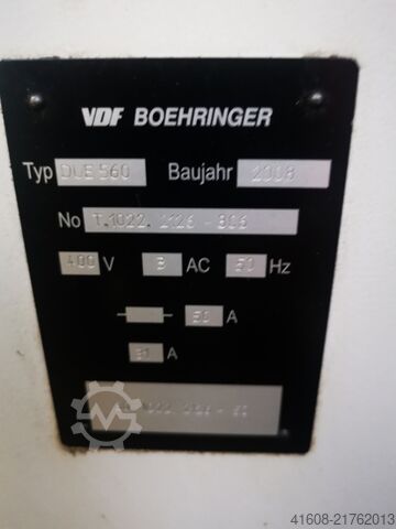 Torno paralelo VDF-BOEHRINGER DUE 560