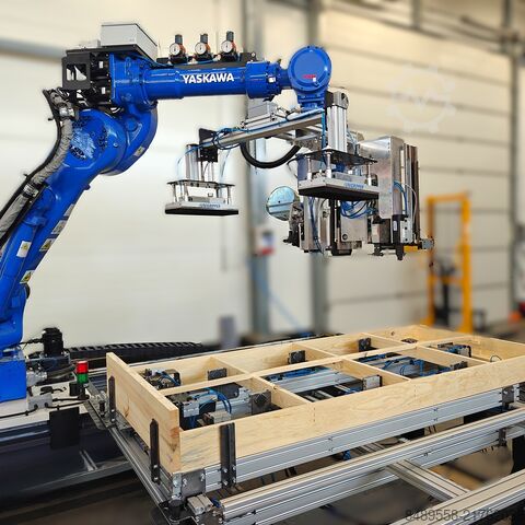 Robot voor het assembleren van meubelframes NC-R ADVANCED ROBOTICS Robot do zbijania stelaży