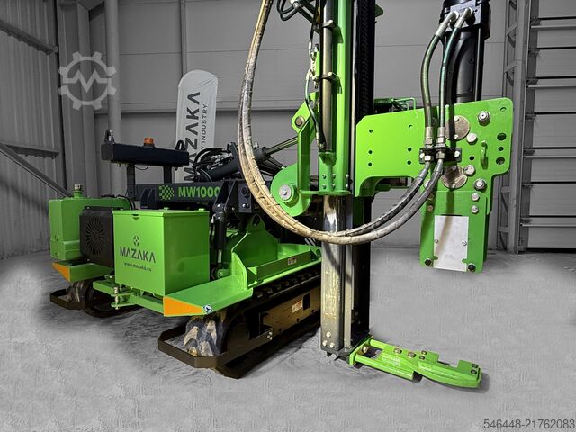 Beranidlo Mazaka Heavy İndustry Türkiye MW1000 Solar pile driver machine