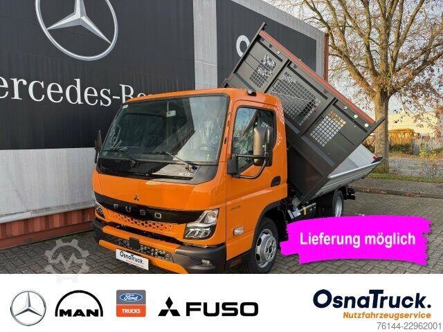 Højt tag varevogn FUSO Canter 3C15 3-Seitenkipper Klima, AHK 3,5t