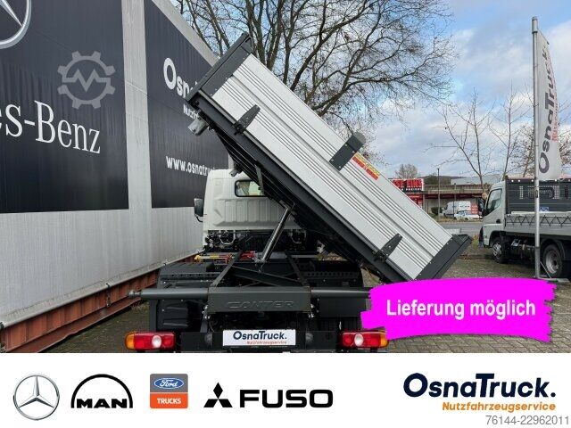 Højt tag varevogn FUSO Canter 3C15 3-Seitenkipper Klima, AHK 3,5t