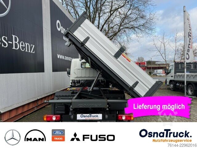 Højt tag varevogn Mitsubishi Canter 3C15 3-Seitenkipper Klima, AHK 3,5t