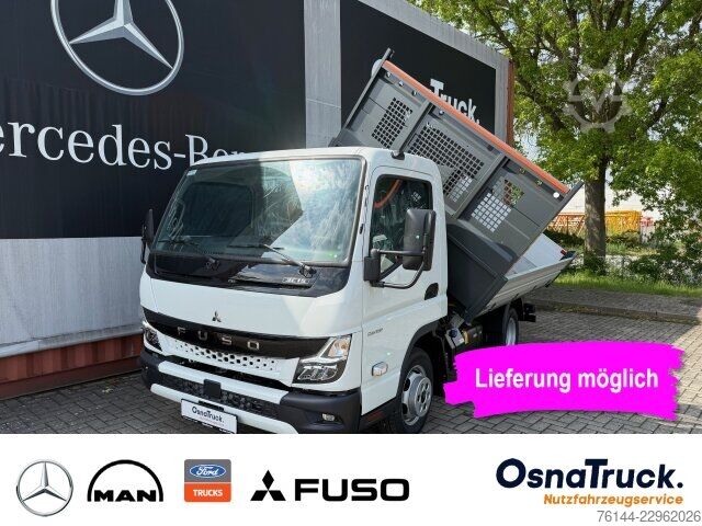 Højt tag varevogn Mitsubishi Canter 3C15 AMT 3-Seitenkipper Automatik,AHK3,5t