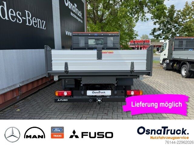 Højt tag varevogn Mitsubishi Canter 3C15 AMT 3-Seitenkipper Automatik,AHK3,5t