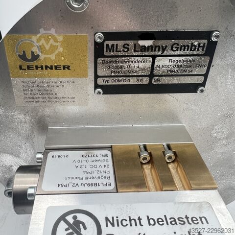  MLS Lanny GmbH Druckregelanlage PN40 - NEU