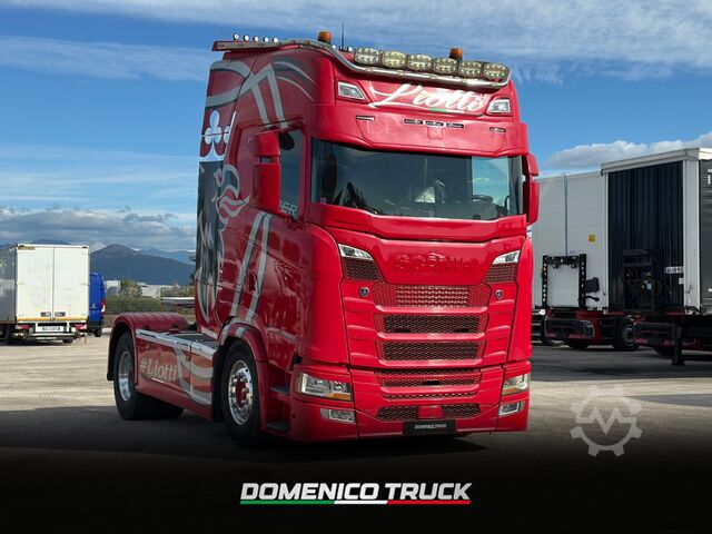 Standard nyergesvontató SCANIA 500 S FULL PNEUMATIC