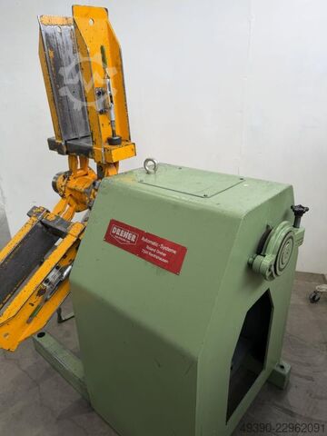 Dérouleur pour matériaux en bobines jusqu'à 2000 kg, dérouleur, enrouleur et dérouleur. DREHER - DIMECO 2370 BF