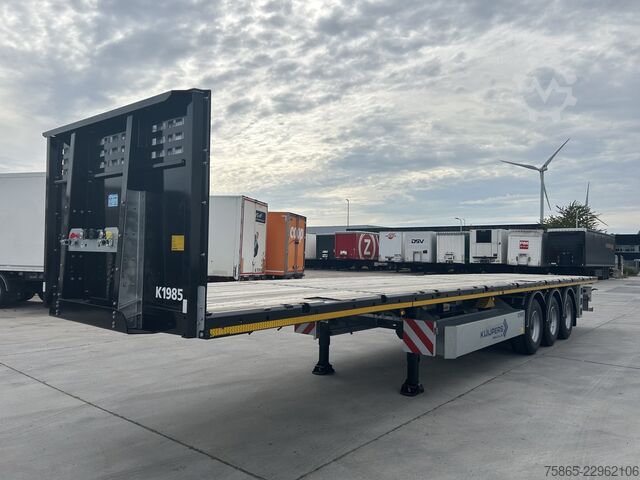 Plattformanhänger Kässbohrer Maxima XS / 2026 / Plateau - Flat Bed / Rongen ...