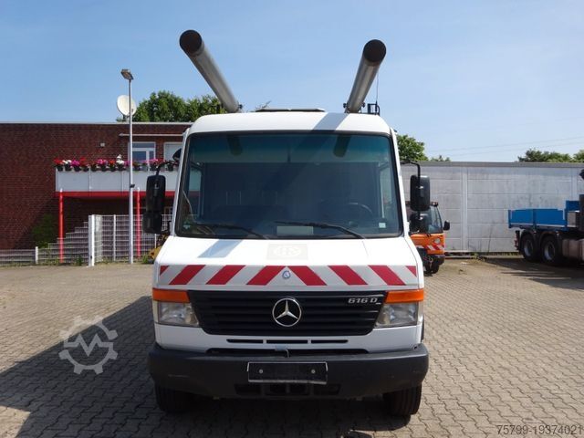 Bestelwagen met verhoogd dak MERCEDES-BENZ 616D Vario Kastenwagen 4x2