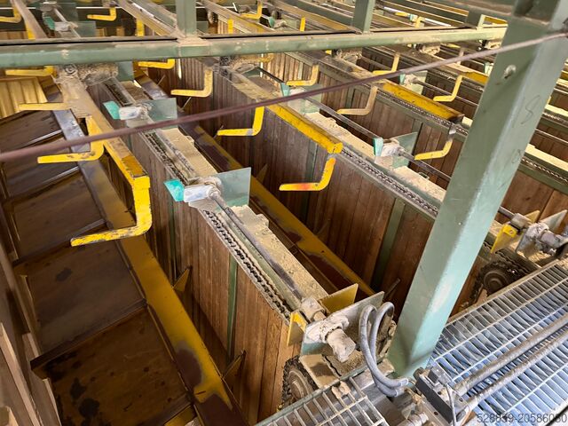 Linie de sortare a plăcilor uscate  