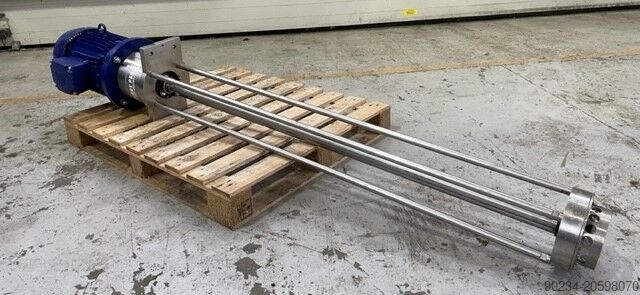 11 kW Greaves Modell SH 15 Hochleistungs-Dispergiermischer aus Edelstahl, gebraucht und überholt GREAVES SH 15