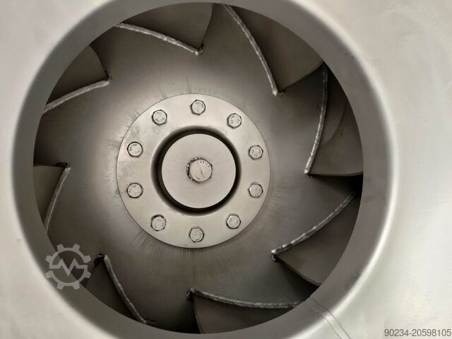 ELEKTROR Edelstahl-Radial-Industriegebläse, 18.000 m³/h, 7.000 Pa, 55 kW ELEKTROR Stainless Steel Radial Ventilator/fan