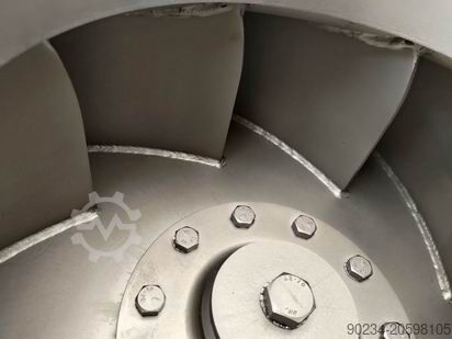ELEKTROR Edelstahl-Radial-Industriegebläse, 18.000 m³/h, 7.000 Pa, 55 kW ELEKTROR Stainless Steel Radial Ventilator/fan