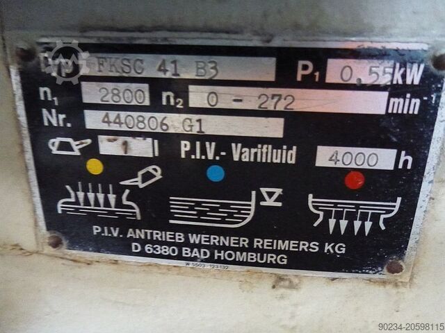 75 kW Pallmann Typ PHM 600-350 Edelstahl-Hammermühle PALLMANN PHM 600-350