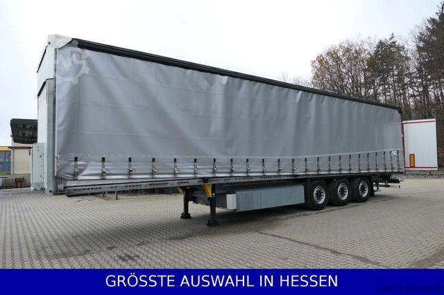 Open oplegger met zeil SCHMITZ CARGOBULL EcoFlex Liftachse Palettenkasten ¤239.-mtl