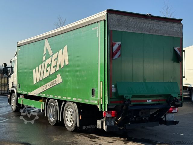 Drikkevarelastbil SCANIA P 320 / LBW / 2 x AHK / LENKACHSE / 18 PAL