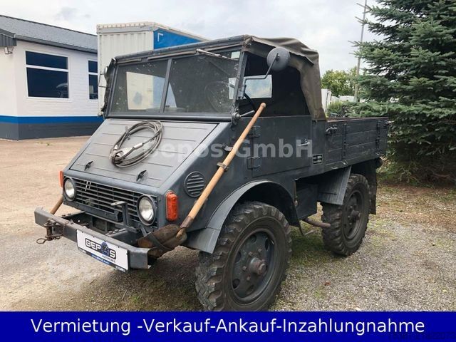 Pick-up bestelwagen MERCEDES-BENZ Damlier-Benz U 25 -Unimog -Cabrio-H Kennzeichen