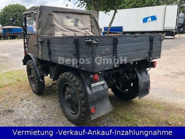 Pick-up bestelwagen MERCEDES-BENZ Damlier-Benz U 25 -Unimog -Cabrio-H Kennzeichen