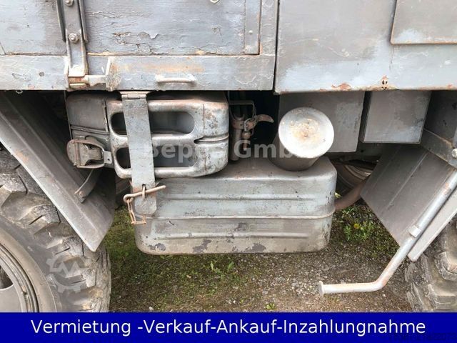 Pick-up bestelwagen MERCEDES-BENZ Damlier-Benz U 25 -Unimog -Cabrio-H Kennzeichen