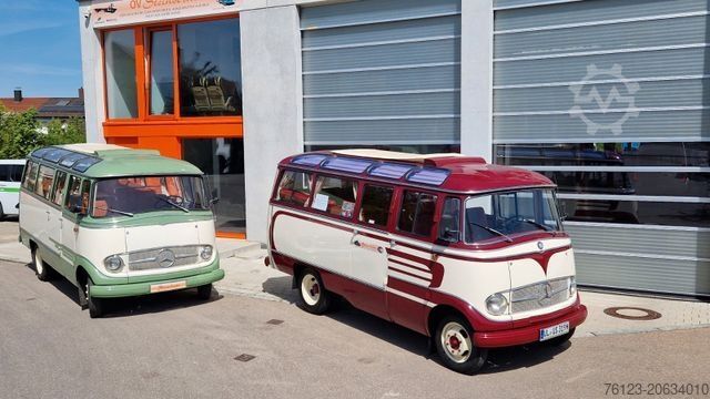 Microbuz MERCEDES-BENZ Vorgänger Sprinter O 319 Samba mit Faltdach AC