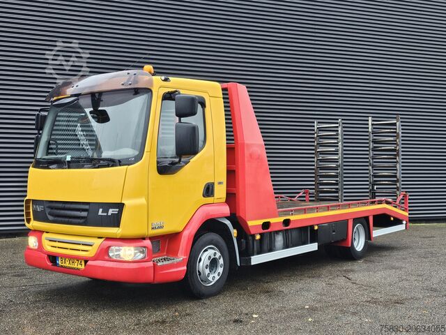 Vehicul de recuperare DAF LF 45.220 / MACHINE TRANSPORT / OPRIJ WAGEN