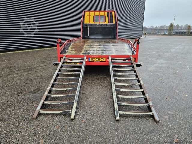 Vehicul de recuperare DAF LF 45.220 / MACHINE TRANSPORT / OPRIJ WAGEN