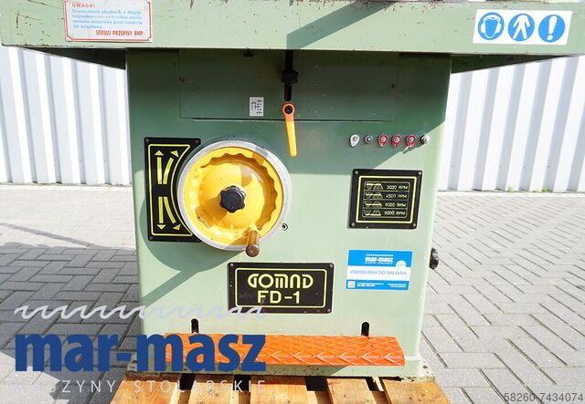 Freesmachine met onderste spindel GOMAD FD-1