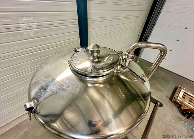 Tanque em aço inoxidável 304 - 1520 L ARSILAC 