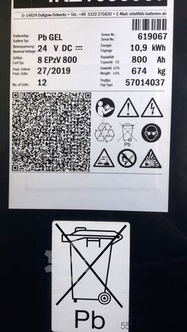 Chariot élévateur N° d'identification : 13108 Toyota 7FBEST 15