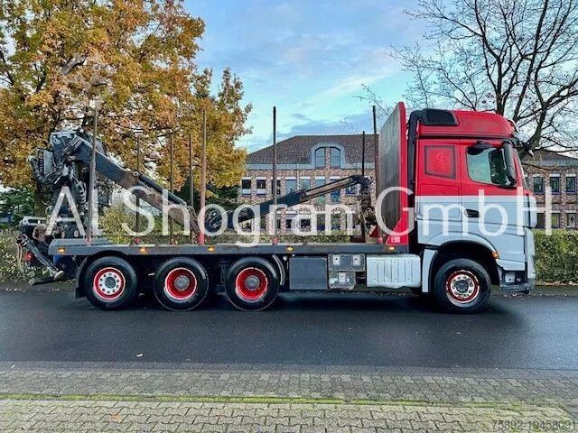 Holztransporter Mercedes-Benz Actros 3263 8x4 Jonsered Holztransporter/Retard...