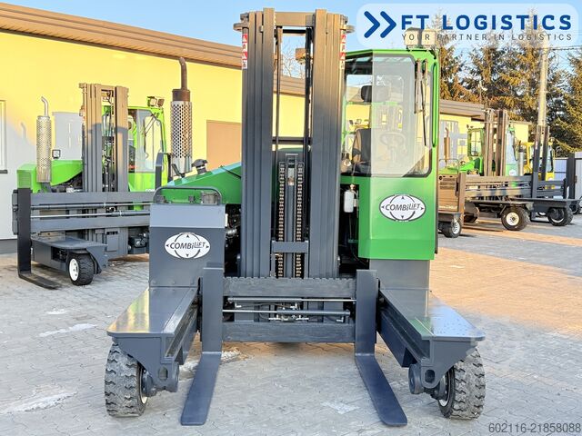 Wózek widłowy czterokierunkowy Combilift C4000 GAS TRIPLEX 5550 FREE LIFT CABIN