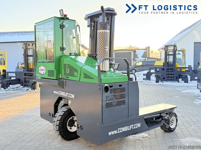 Wózek widłowy czterokierunkowy Combilift C4000 GAS TRIPLEX 5550 FREE LIFT CABIN