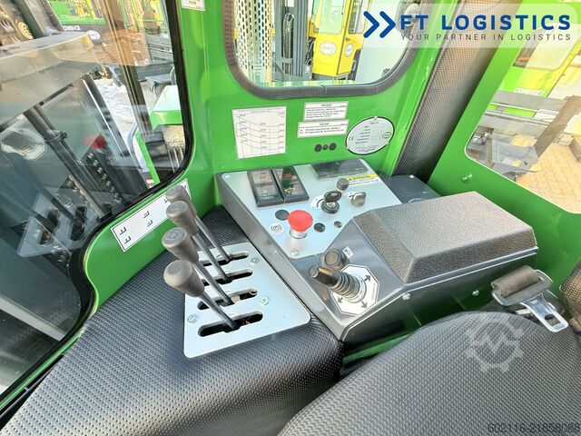 Wózek widłowy czterokierunkowy Combilift C4000 GAS TRIPLEX 5550 FREE LIFT CABIN