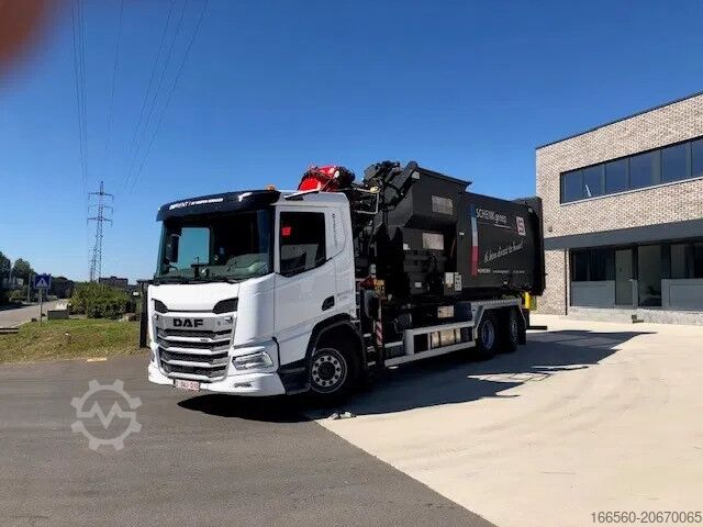 Camion poubelle DAF XD 450 FAN FAssi F235A.2.23 E-Dynamic + TAM T20...
