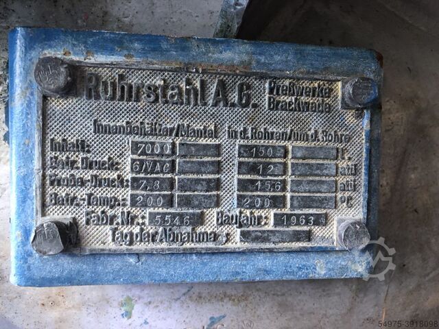 Reactor Drukvat Tank Roestvrij staal