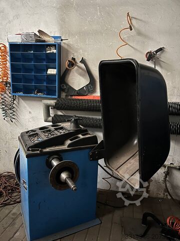 Complete set voor vulkanisatie UNITROLL Montażownica Wyważarka