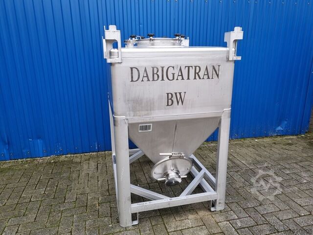Edelstahltank / Transportcontainer / IBC  10654