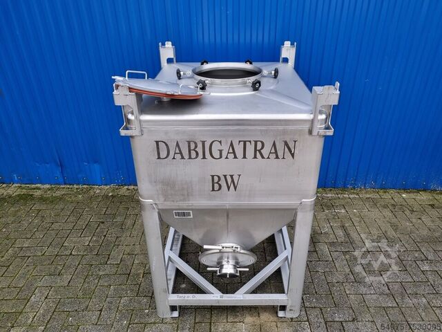 Edelstahltank / Transportcontainer / IBC  10654