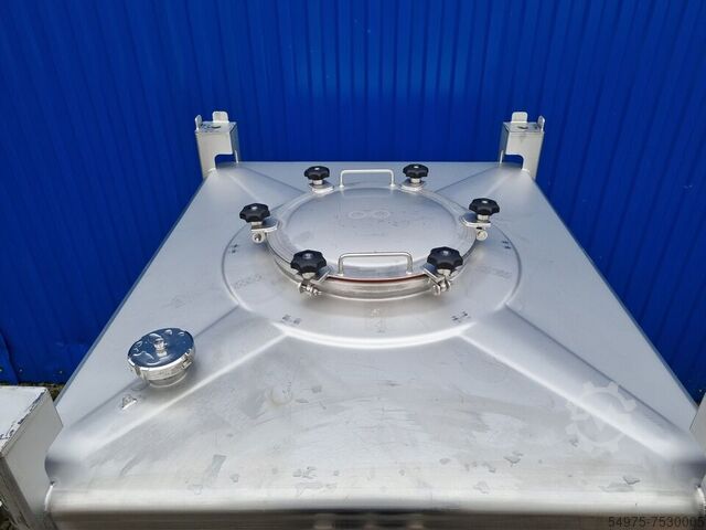 Roestvrij stalen tank / transport container / IBC 10654