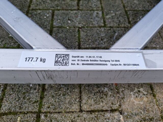 Roestvrij stalen tank / transport container / IBC 10654