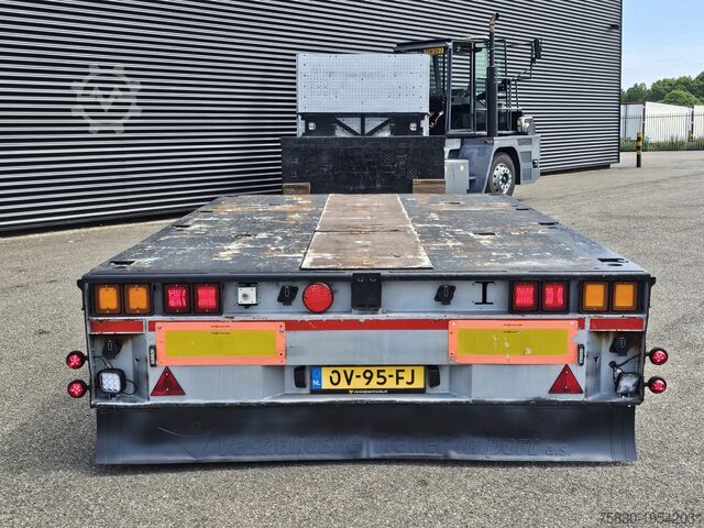 Dieplader Meusburger MPG 3 / LOW BED / EXTENDABLE / 3 x STEERING AXLE
