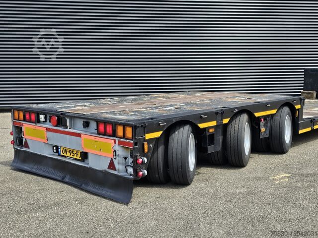 Dieplader Meusburger MPG 3 / LOW BED / EXTENDABLE / 3 x STEERING AXLE