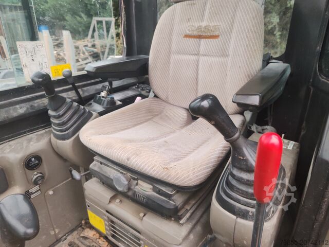 Minirypadlo < 7t Case CX 50 with 3 excavator buckets