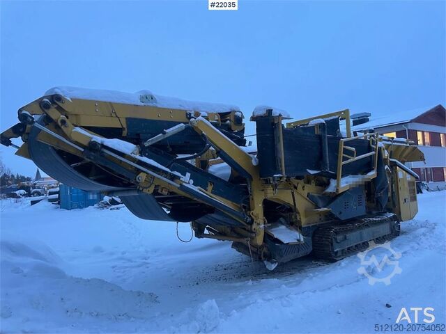 Crusher Keestrack K4 w/ completely new engine 1500 hours ago! WATCH