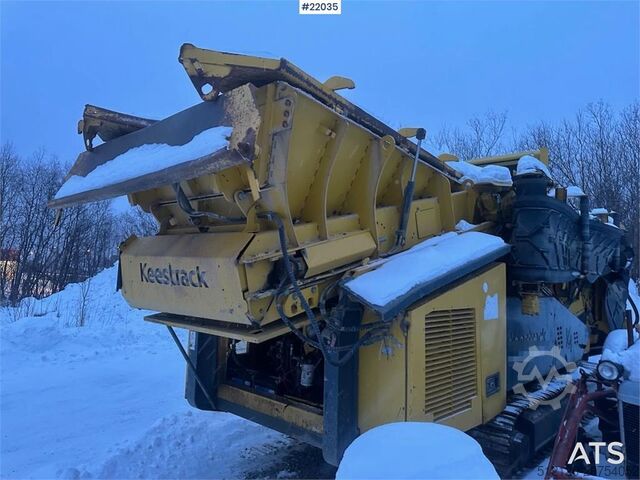Crusher Keestrack K4 w/ completely new engine 1500 hours ago! WATCH