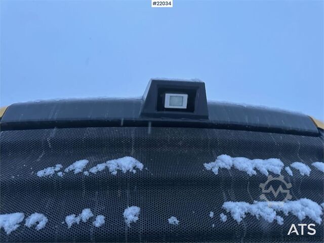 Hjullæsser Komatsu WA380-7 wheel loader w/ bucket, scale, summer and