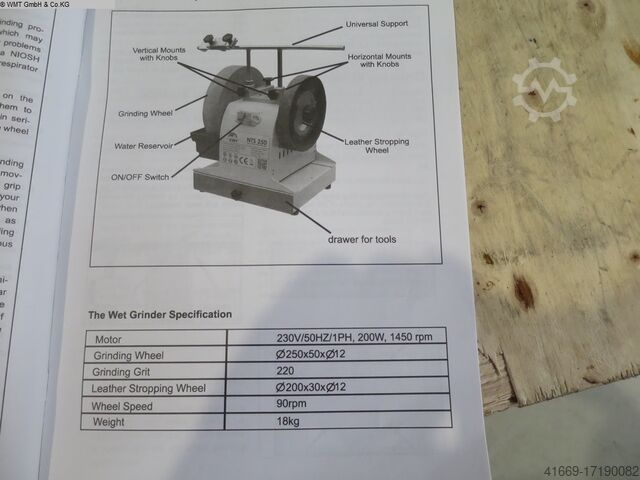 Afiladora de cuchillos HBM HBM 250-M Vario